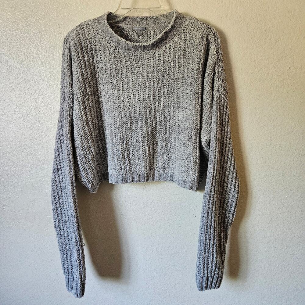 Charlette Russe Fleece Crop Top Sweater Medium